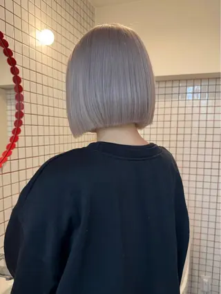 ショート PELE 梅田 ANNEX 大阪梅田茶屋町店 ダブルカラー/ブリーチ/ハイトーン【ペレ】所属・梅田/ハイトーン/ Juriのヘアスタイル