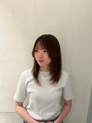 ミディアム FLYCKA minoru🪐のヘアスタイル