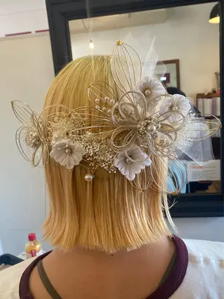 ヘアアレンジ 🪞パーマ🐾 ストカール🌷川原のヘアスタイル