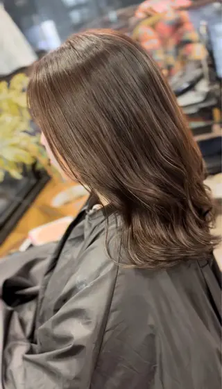 セミロング DILL大通り所属・札幌初コテ巻きパーマ 🍁和田洋🍁のヘアスタイル