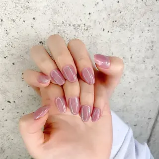 ミディアム カラー パーマ ヘアアレンジ メンズ キッズ ネイル マツエク・マツパ Salon Ｋのネイルデザイン