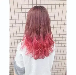 ロング カラー VandV所属・松村 未央のヘアスタイル