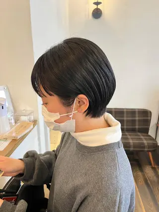 ショート 伊藤ゆかり/髪質改善 /透明感カラーのヘアスタイル