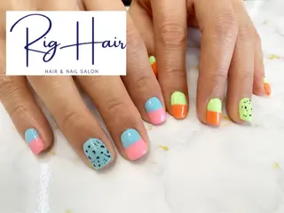 ネイル RigHair所属・RigHair MIZUHOのネイルデザイン