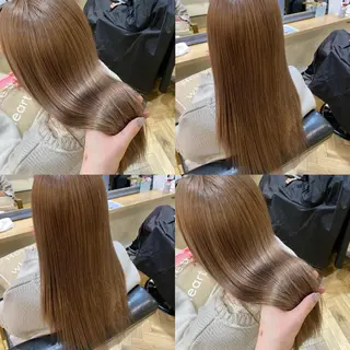 ロング カラー 艶カラー/韓国顔周り 🎀mamiのヘアスタイル