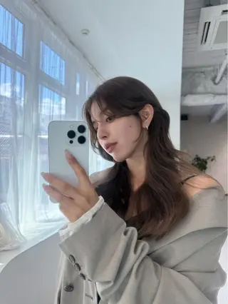 ロング カラー 梅田カラーモデル/ ヘアセット/みさきのヘアスタイル