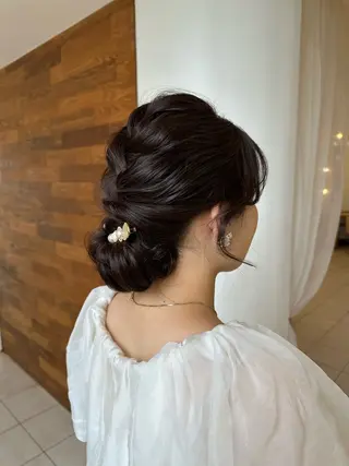 ヘアアレンジ fiorista岡田 まゆこのヘアスタイル