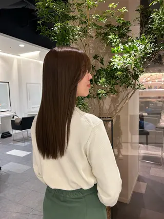 ロング カラー 美髪矯正/ 伊藤 更のヘアスタイル