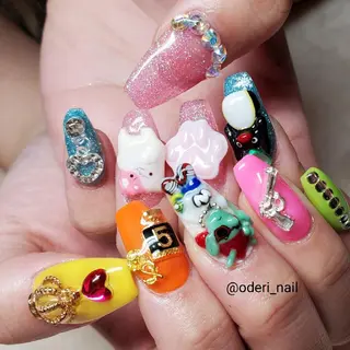 ネイル おで@ oderi_nailのネイルデザイン