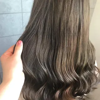 ロング カラー ヘアアレンジ knock【ノック】所属・烏丸韓国ヘア🇰🇷 ayaka🎀のヘアスタイル