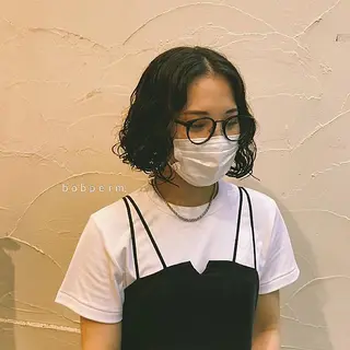 ショート パーマ/名古屋パーマ / コデラ ナナホのヘアスタイル