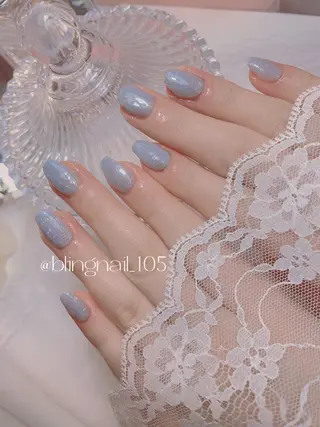 ネイル 23時まで❤︎韓国、 ワンホンネイルのネイルデザイン