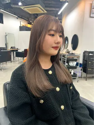 ロング 暖色カラー/レイヤー カット☁️MEI☁️のヘアスタイル
