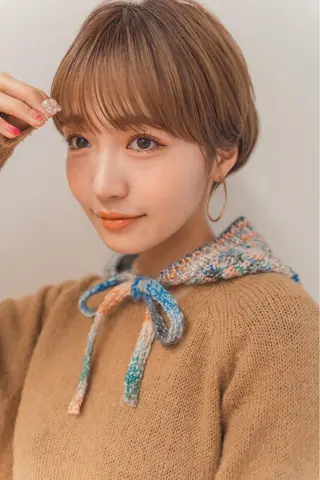 ショート 🌈今野佑哉 ショートボブブリーチのヘアスタイル