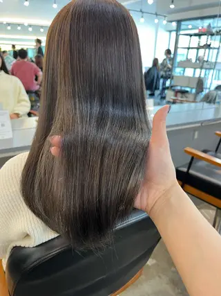 セミロング カラー 🌛ダブルカラー 🌜SAYAKAのヘアスタイル