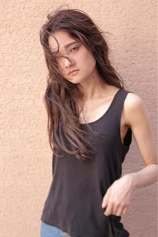 ロング パーマ 下北沢 soiのヘアスタイル