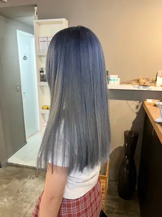 ロング カラー daiki 原宿のヘアスタイル