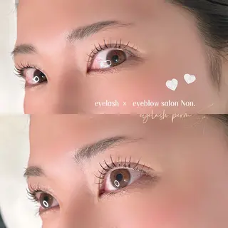 マツエク・マツパ eyelash ×  eyebrow salon Non.所属・Non. NANASEのマツエク・マツパデザイン
