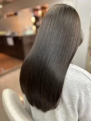 ロング カラー 中谷 幸音のヘアスタイル