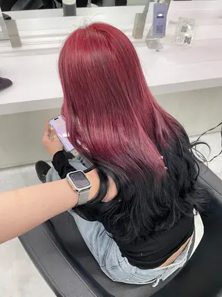 ロング お洒落暖色 🍒AOI🍒のヘアスタイル