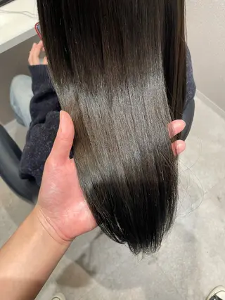 ロング カラー 女性リピ90%🍨 🩷佐藤みずきのヘアスタイル