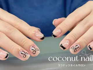 ネイル 神田 ココナッツのネイルデザイン