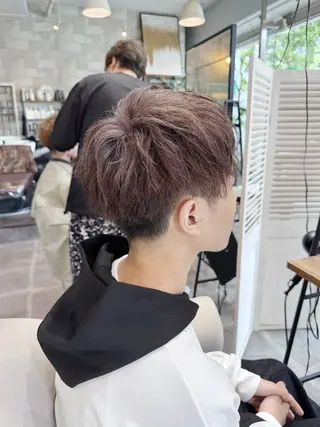 ショート Glimpse  大濠店所属・赤嶺/メンズカット メンズパーマのヘアスタイル