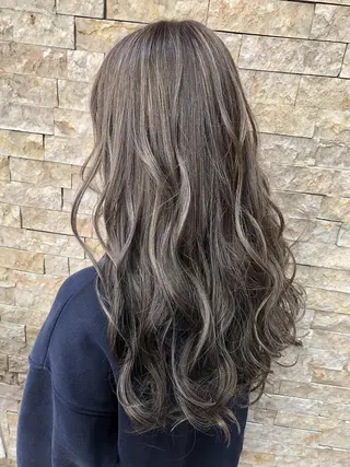 ロング カラー 髪質改善/艶髪💎 ウエキ リカのヘアスタイル