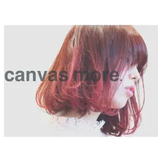 ミディアム カラー パーマ ツイスパ・波巻き 🩵片平和香奈のヘアスタイル