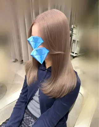 カラー 🪞透明感カラー🪞 🎀YUKIKA🎀のヘアスタイル