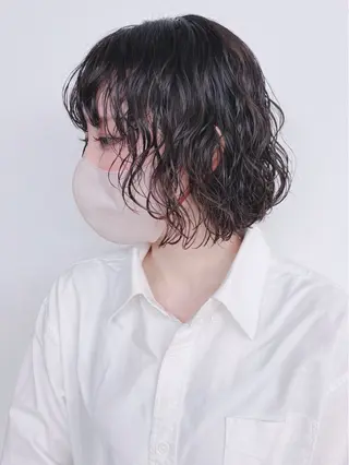 ショート ウルフ／レイヤー 🐺🌀寺門和紗のヘアスタイル