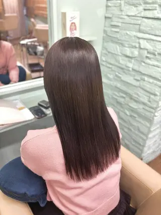 ロング カラー KUREA /縮毛矯正・艶髪モテのヘアスタイル