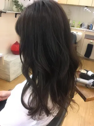 ロング カラー 牛島 久美子のマツエク・マツパデザイン