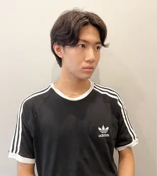 ショート パーマ メンズ 大阪メンズパーマ /スパイキー/らいのヘアスタイル