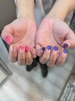 ネイル いちじゅう あおいのネイルデザイン