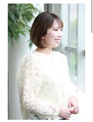 ショート CHAINE所属・濱岡 寧々花のヘアスタイル