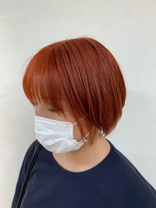 ショート カラー 透明感カラー/ ダブルカラー /ソラのヘアスタイル