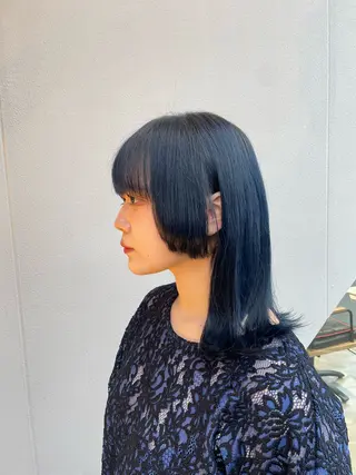 セミロング lumier juriaのヘアスタイル