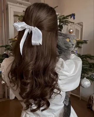 ロング カラー ガーリーstyle ❤︎misaki🏹のヘアスタイル