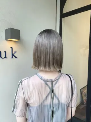 ミディアム カラー 美容室 sizukのヘアスタイル