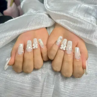 ネイル Lee Nails チップ長さだし専門店のネイルデザイン