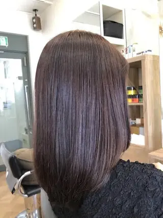 ミディアム カラー 髪質改善ストレート⭕ イトムラマサナオのヘアスタイル