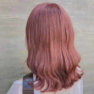 ミディアム カラー 暗髪/艶髪/Ono .のヘアスタイル