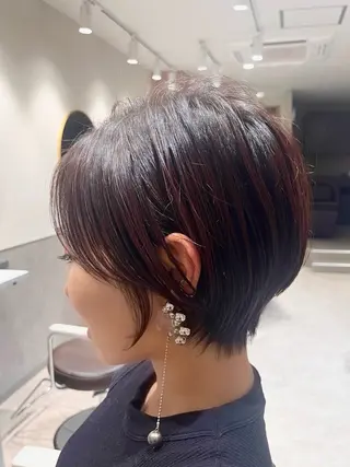 ショート 銀座⭐️髪質改善⭐️ 平中　留生のヘアスタイル