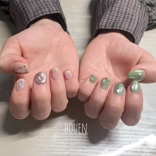 ネイル I P'ink nail salon所属・I pinknail 韓国風·持ち込み専門のネイルデザイン