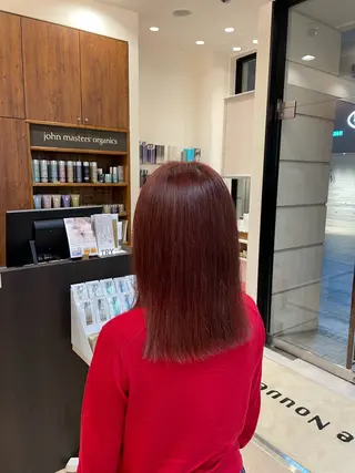 カラー 木村 柚伊のヘアスタイル