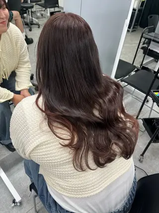 ロング カラー 大人上品ベージュ 🎀HARUNAのヘアスタイル