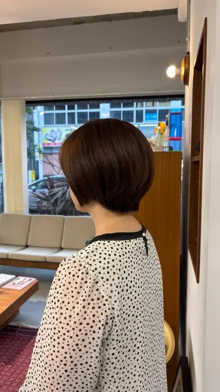 ショート 楠瀬 綾乃のヘアスタイル