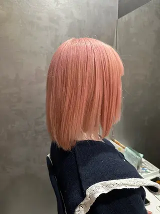 ミディアム カラー 中川 諒祐のヘアスタイル