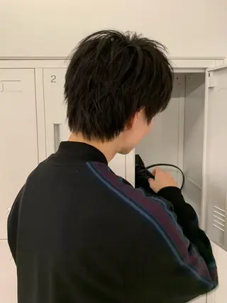 ショート メンズ TONUKOA RUA下北沢店【トヌコア ルア】所属・丸山璃子 /パーマ/レイヤーのヘアスタイル